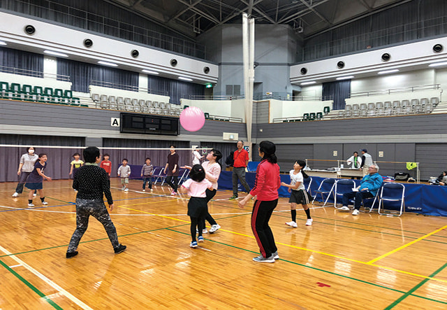 風船バレー